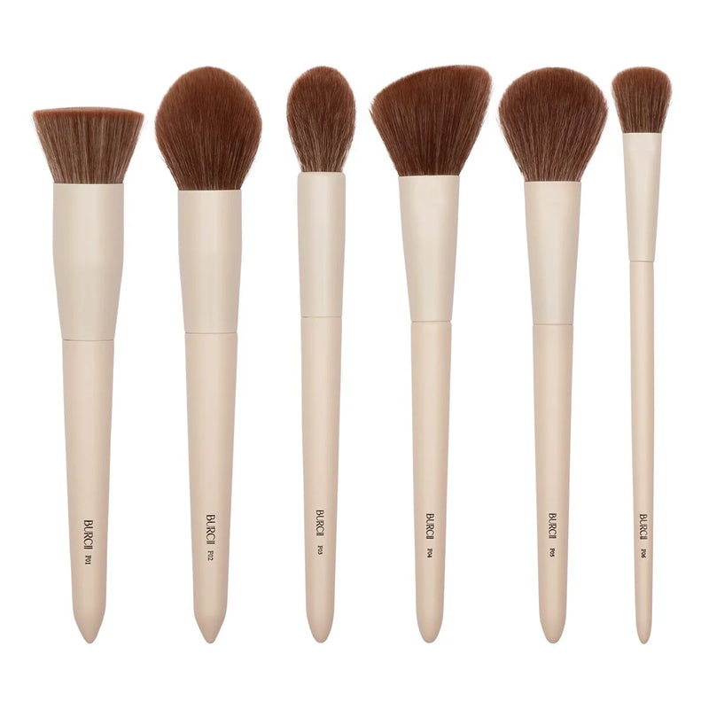 BURCII - Face brushes set (6-piece)