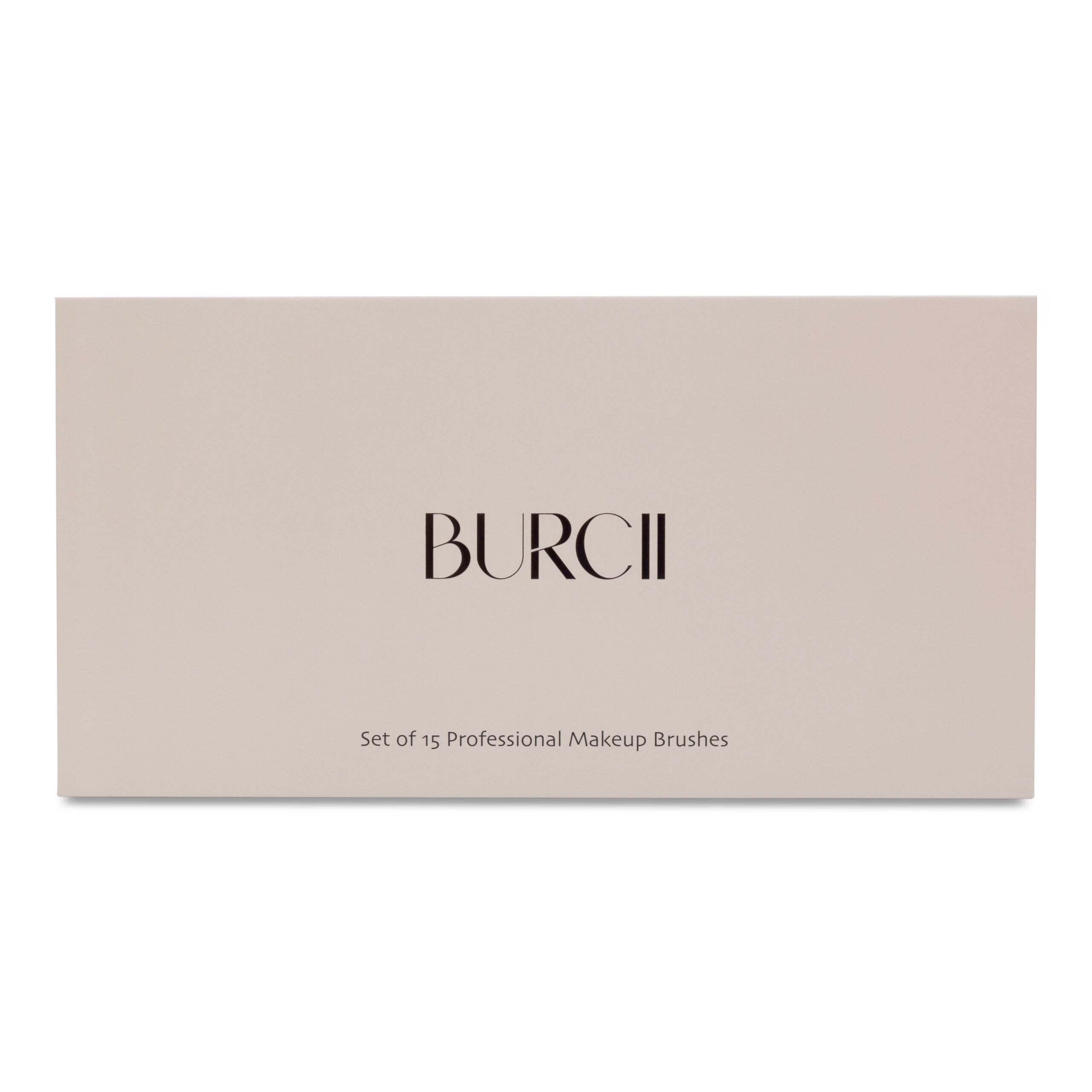 BURCII - Professionele make-up kwastenset set (15-delig)