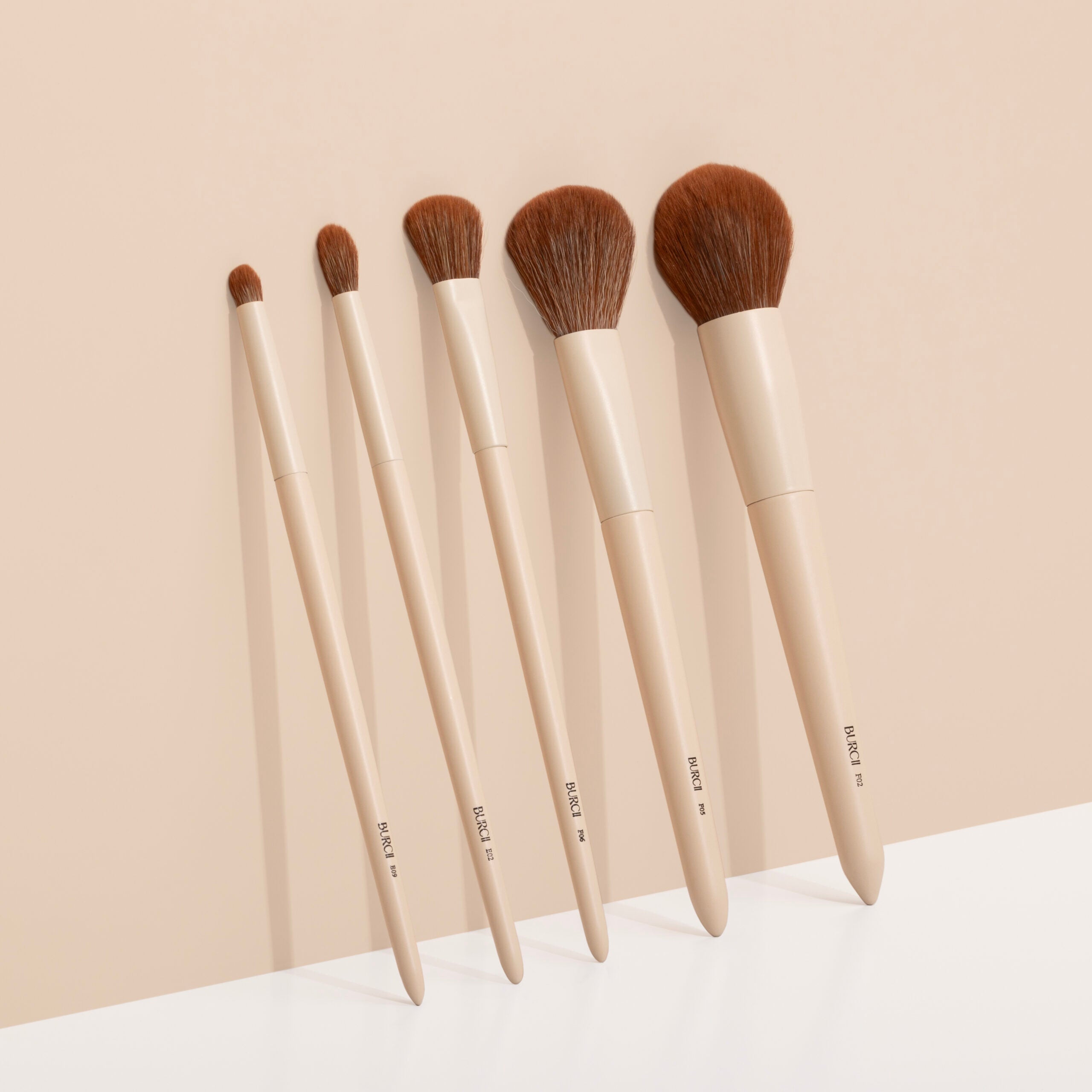 BURCII - Professionele make-up kwastenset set (15-delig)
